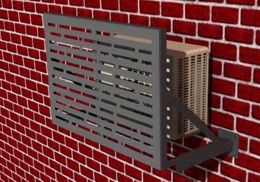 Декоративные решетки и экраны для кондиционеров 2 Декоративные решетки и экраны для кондиционеров — изображение 2